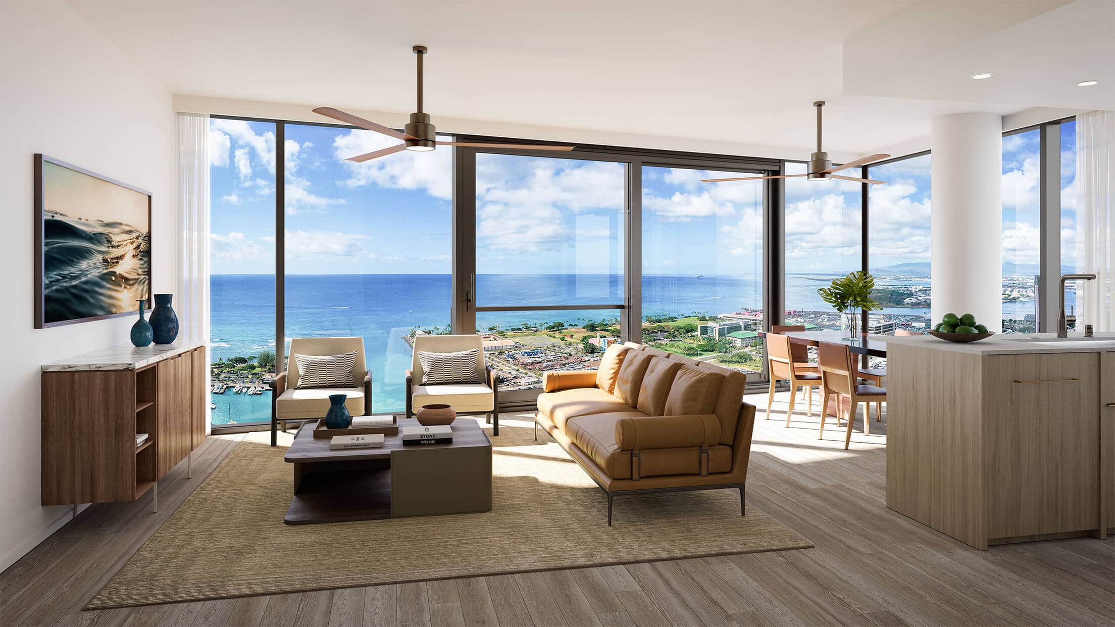 The Park Ward Village Residence Living Room